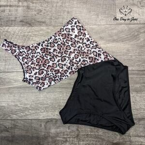 SweatyRocks One Shoulder One Piece Swimsuit Size M